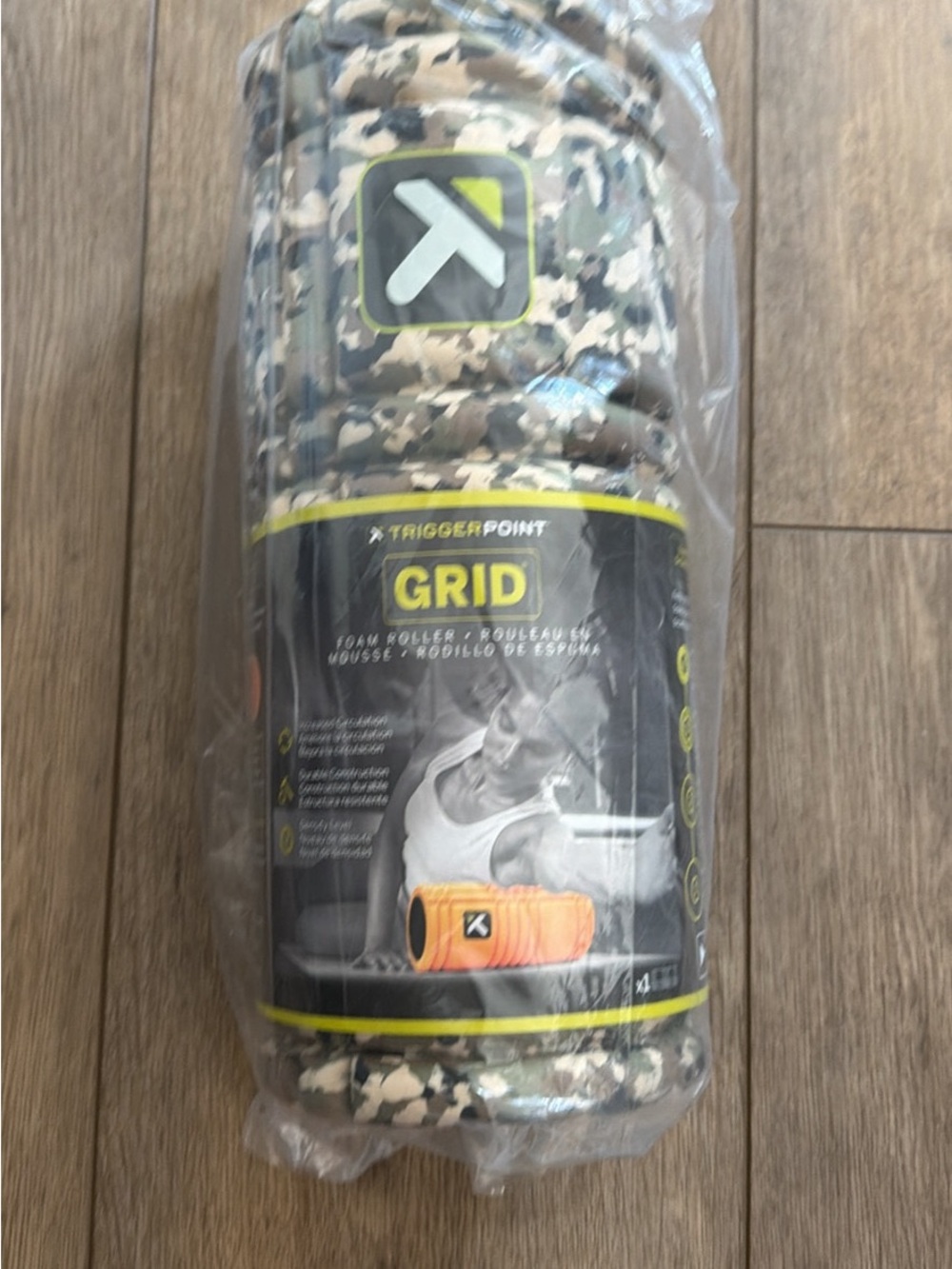 Grid Foam Roller - Camo Green